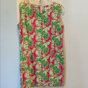 Lily pulitzer basic dart front sheath dress